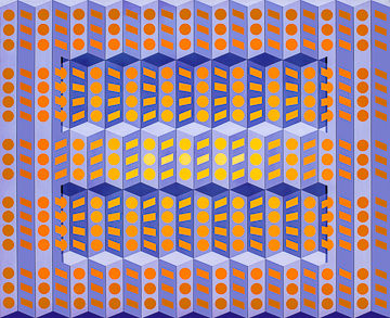 HES-008&nbsp;&nbsp;&nbsp;&nbsp;&nbsp;&nbsp;&nbsp;&nbsp; KROSMO 2&nbsp;&nbsp •  &nbsp;&nbspAcrylic On Canvas &nbsp;&nbsp  (66in x 54in)