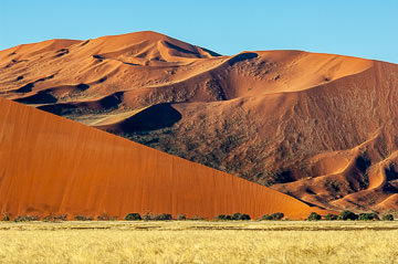 AF-LA-153&nbsp;&nbsp;&nbsp;&nbsp;&nbsp;&nbsp;&nbsp;&nbsp; Distant Dunes, Namib Desert, Namibia, Africa