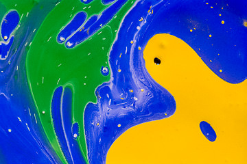 MH-25&nbsp;&nbsp;&nbsp;&nbsp;&nbsp;&nbsp;&nbsp;&nbsp; Abstract Close-Up Of Paints Mixing